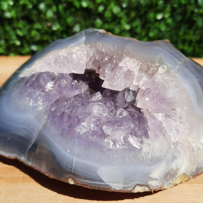 Amethyst Agate Geode