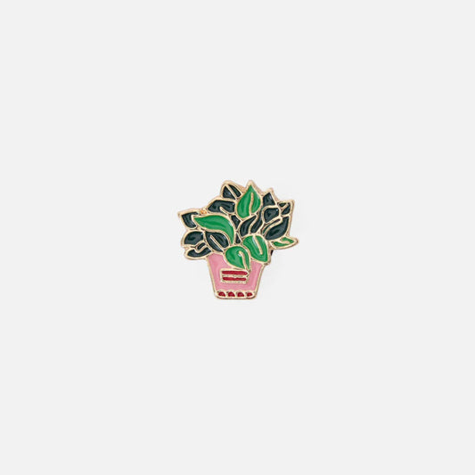 Leafy Pot Plant Pin